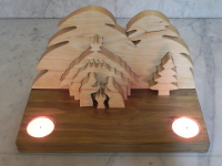 CRECHE 3-D DE NOËL.